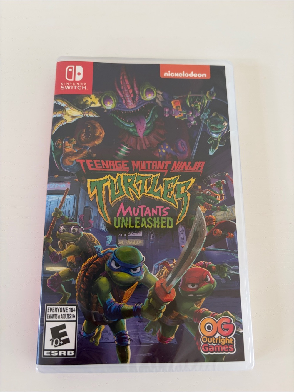 🆕 Nintendo Switch Game Teenage Mutant Ninja Turtles: Mutants Unleashed